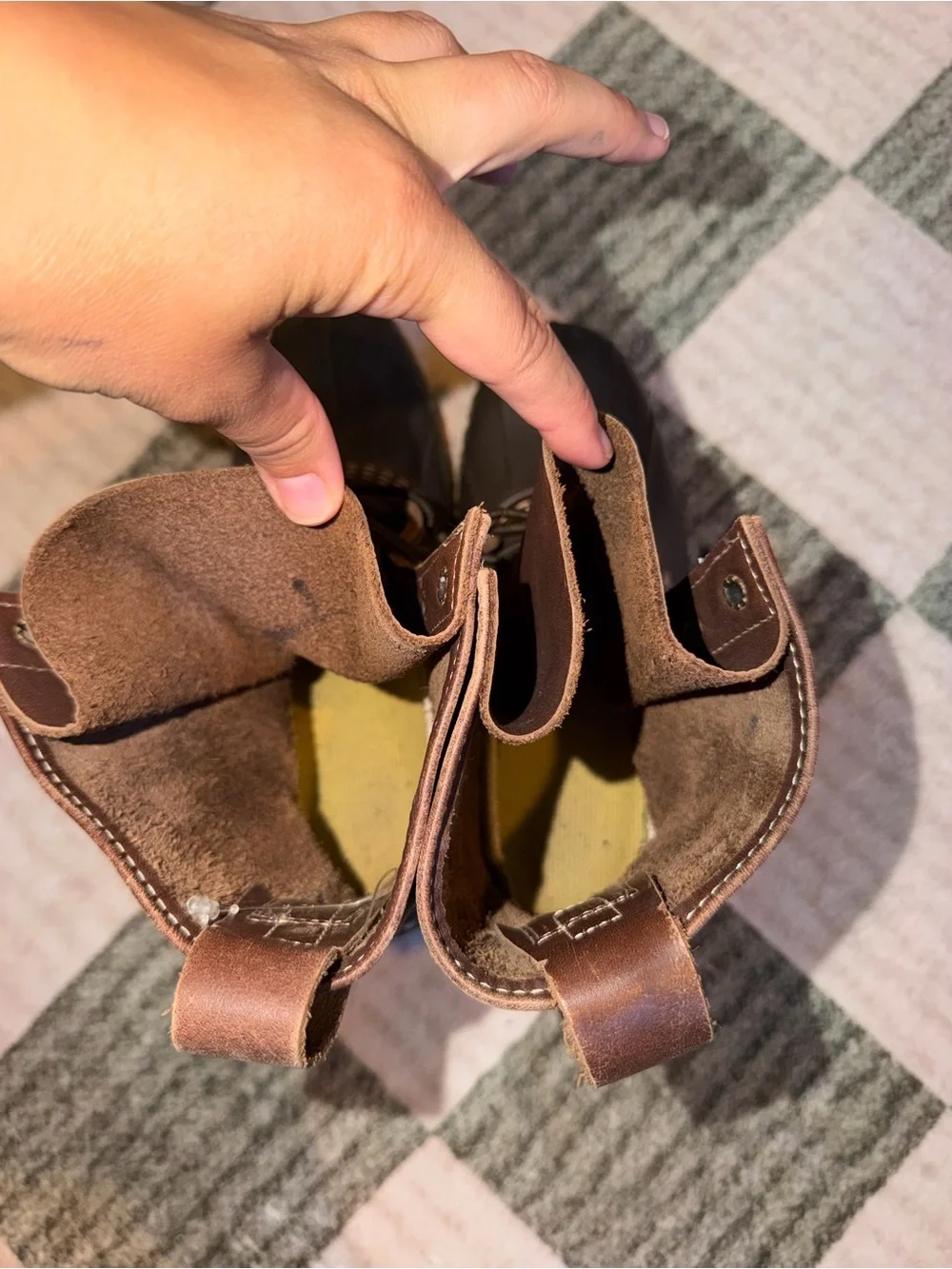 L.L. Bean Brown Waterproof Duck Boots